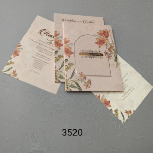 Pastel Ombre Wedding Invitation