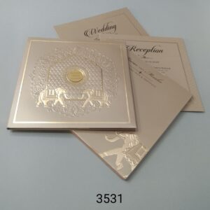 Serenité Wedding Card