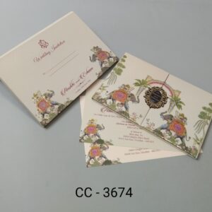 Lunaria Wedding Invitation