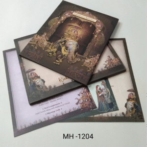 Blush Gold Wedding Card Set